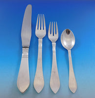 Continental Georg Jensen Sterling Silver Flatware Set 12 Service 164 pcs Dinner