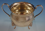 Sterling Silver Sugar and Creamer w/ Underplate Set 3pc Lion Feet (#2570)