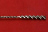 Square Twist #5 by Whiting Sterling Silver Fish Serving Fork 8 1/2" Silverware