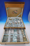 Japanese by Whiting Sterling Silver Flatware Set 8 Service 53 pc Aesthetic Birds