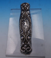 Irian by Wallace Sterling Silver Brush #3000 4 3/4" x 1 1/8" Art Nouveau (#7963)