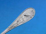 Audubon by Tiffany Sterling Silver Flatware Set of 8 Teaspoon 6 1/4" Bird
