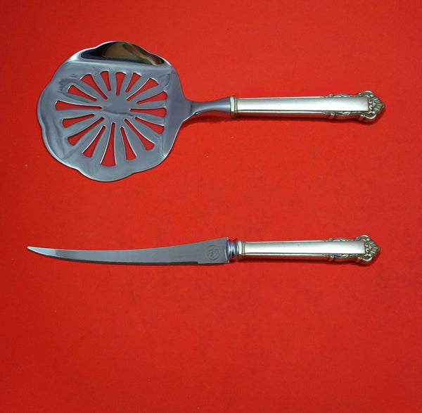 English Shell by Lunt Sterling Silver Tomato Serving Set 2-Piece Custom Made