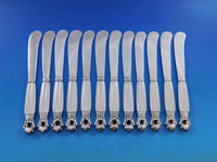 Acorn by Georg Jensen Sterling Silver Butter Spreader HH AS Paddle Set 12 pcs 6"