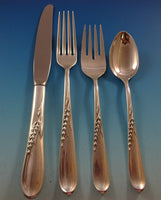 Silver Wheat by Reed & Barton Sterling Silver Flatware Set 8 Service 40 Pieces