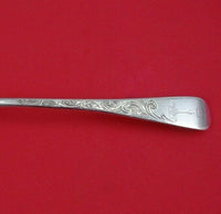 Richard Crossley English Georgian Sterling Silver Berry Spoon Light GW w/ Fruit