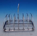 English Sterling Silver Toast Rack 5 1/2" x 6" x 4" (#7883)