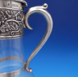 H. Woodward and Co English Victorian Sterling Claret Wine Decanter Pitcher #7524