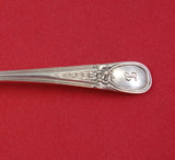 Flowered Antique by Blackinton Sterling Silver Salt Spoon Gold Washed 3 1/4"