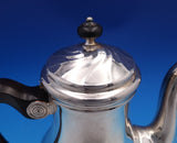 Albi by Christofle French Silverplate with Ebony Tea Pot Never Used (#8257)