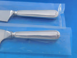 Fiddle Thread by Frank Smith Sterling Silver Cheese Serving Set 2 pc HHWS Custom