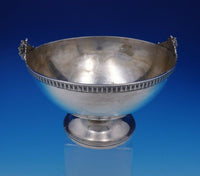 Gorham Coin Silver Fruit Bowl on Pedestal Base w/Grecian Face #280 (#3712)