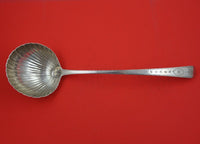 John Pittar Irish Sterling Silver Soup Ladle 13 1/4" Dublin circa 1784 Heirloom