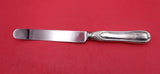 English Victorian Sterling Silver Dinner Knife blunt Sheffield  10"