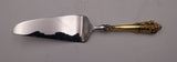 Grande Baroque Gold Accent by Wallace Sterling Pie Server HH WS orig. 10 3/4"