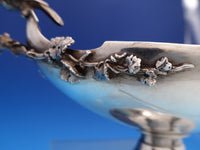 Gorham Sterling Silver Compote w/ 3-D Cockatoo Birds Applied Leaves #20 (#0404)