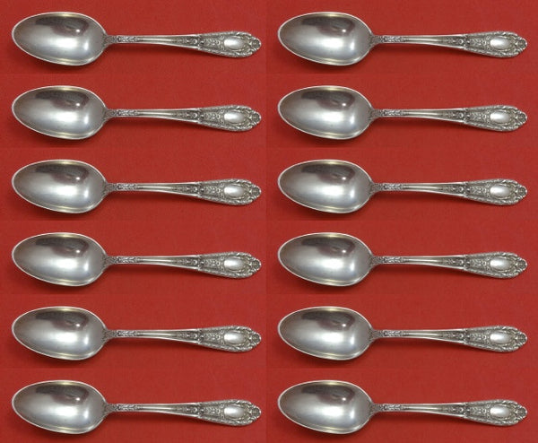 Fontaine by International Sterling Silver Place Soup Spoon Set 12 pieces 7 1/4"