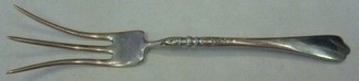 Nellie Custis by Lunt Sterling Silver Lemon Fork 4 7/8"
