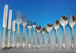 Baronial Old by Gorham Sterling Silver Flatware Set Service 195 pcs Lion Dinner