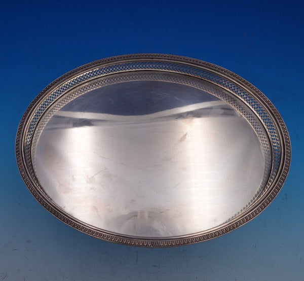 Empire by Buccellati Italian Sterling Silver Gallery Tray Small 13.2ozt. (#0372)