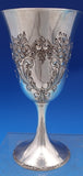 Champlain by Frank Whiting Sterling Silver Goblet Hand Chased 44 6 1/2" #4350-2