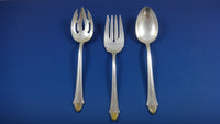 Edgemont Gold by Gorham Sterling Silver Flatware Set 8 Service 38 Pieces Dinner