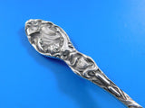The Wave by Unger Sterling Silver Teaspoon 5 7/8" Figural Woman Fish Cat Tails