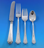 Colfax by Durgin-Gorham Sterling Silver Flatware Set 12 Service 130 pcs S Mono