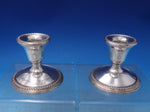 Wedding Bells by International Sterling Silver Candlestick Pair #3001 (#7221)