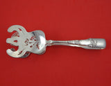 Poppy by Gorham Sterling Silver Sandwich Tong Pierced with Poppies 9" Serving
