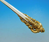 Grande Baroque Gold Accents by Wallace Sterling Silver Regular Fork 7 1/2"