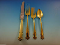 English Shell Vermeil by Lunt Sterling Silver Regular Size Place Setting(s) 4pc