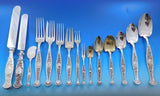 Hyperion by Whiting Sterling Silver Flatware Set Service 193 pc Lg Vintage Chest