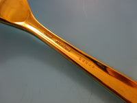 Summer Song Gold by Lunt Sterling Silver Flatware Service For 12 Set Vermeil