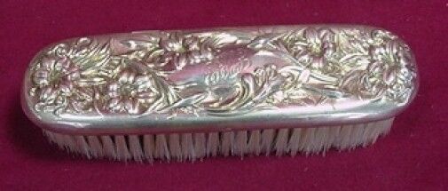 Lily by Whiting Sterling Clothes Brush