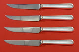 Calvert by Kirk Sterling Silver Steak Knife Set 4pc HHWS Custom Made 8 1/2"