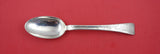 Lap Over Edge Hand Engraved By Tiffany Sterling Serving Spoon w/forget me nots