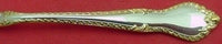 English Georgian Gold by Lunt Sterling Silver Cold Meat Fork 8 3/4" Serving