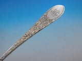 Colonial Engraved by Gorham Sterling Silver Flatware Set Service Rare 36 pcs
