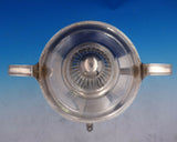 English Georgian Sterling Silver Samovar with Coat of Arms Dogs Flowers (#4051)