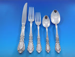 Prince Eugene by Alvin Sterling Silver Flatware Set for 12 Service 63 pcs Dinner