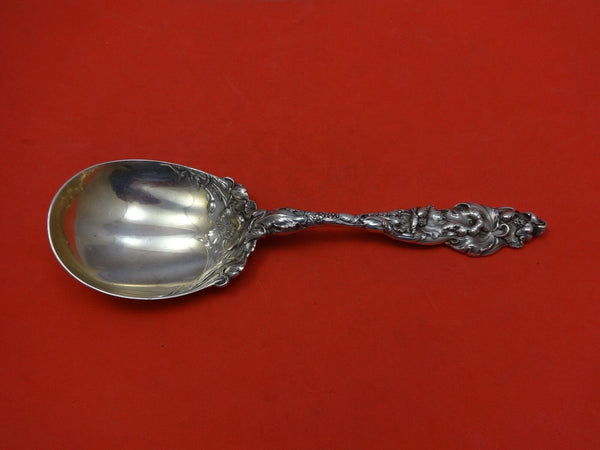 Les Six Fleurs by Reed & Barton Sterling Silver Berry Spoon Fancy 10 5/8"