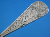 Vansant by Vansant Sterling Silver Ice Cream Spoon Brite-Cut