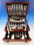 Romance of the Sea by Wallace Sterling Silver Flatware Set Service 91 Pieces