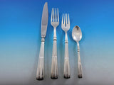 Monte Napleone by Calegaro Buccellati Italy Sterling Silver Flatware Set 118 pcs