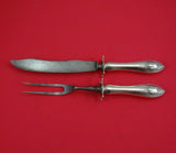 Mount Vernon by Lunt Sterling Silver Steak Carving Set 2pc w/Carbon Steel 9 1/4"