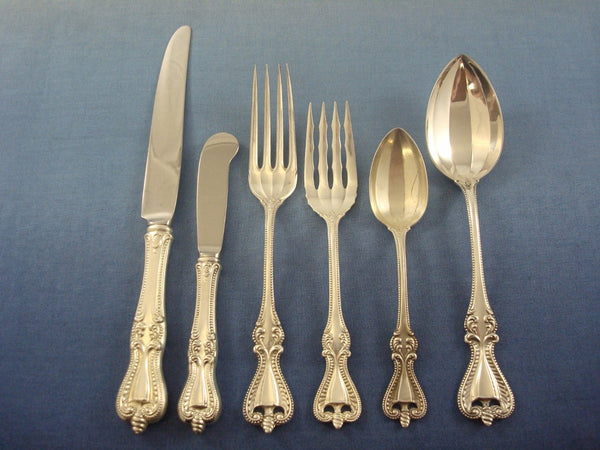 Old Colonial by Towle Sterling Silver Flatware Set for 12 Service 80 Pieces