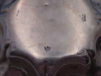 Black Starr & Frost Sterling Silver Fruit Bowl Poppy Motif #1134 12" (#7840)