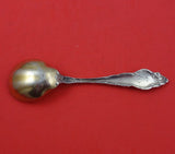 Les Six Fleurs by Reed and Barton Sterling Silver Sugar Spoon Gold Washed 6"