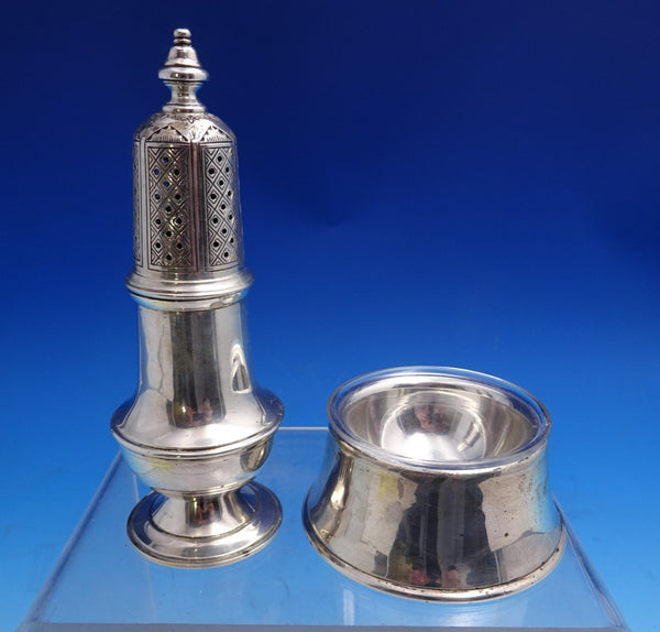 Queen Anne Williamsburg by Stieff Sterling Silver Pepper Shaker Salt Dip (#8590)